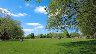 Central Park East Ham Newham London Walking Tour  Here We Go Walks 4K HD [upl. by Zelig820]