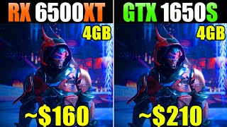 RX 6500XT vs GTX 1650 Super  Test in 25 Games  FSR Benchmarks [upl. by Erlina]