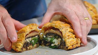 How to make Individual Mushroom Wellingtons [upl. by Crocker]