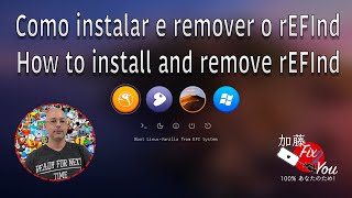 Como instalar e remover o rEFIndapple macbook [upl. by Aynotel]