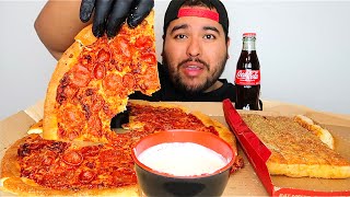 PIZZA HUT MUKBANG [upl. by Ethel]