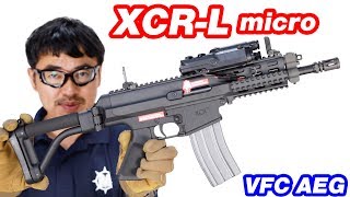 XCRL Micro VFC 【Robinson Armament公式】 マック堺 エアガンレビュー [upl. by Ellerrad]