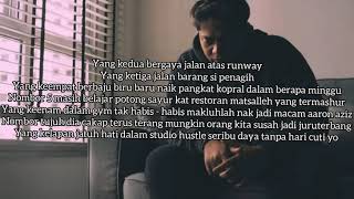 DUIT ROKOK  Akeem Jahat  Lyrics [upl. by Lotus]