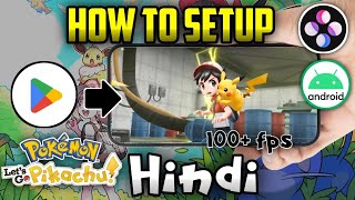 Pokemon lets go pikachu on Android  how to set up skyline emulator on Android  black screen issue [upl. by Elfrida480]