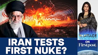 Earthquake Strikes Iran Tremors or First Nuclear Test  Vantage with Palki Sharma [upl. by Youngman963]