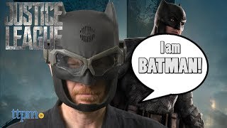 Justice League Batman Voice Changing Tactical Helmet from Mattel [upl. by Cottrell143]