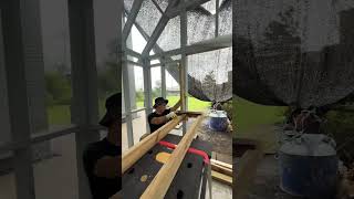 greenhouse diy carpentry strawberry farming planning 딸기 농장 꿈꾸며 서귀포 [upl. by Ahsatam]