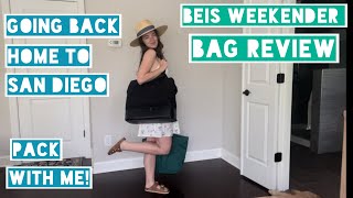 How to pack a BÉIS Weekender Bag amp Review not sponsored ShayMitchell [upl. by Goles372]