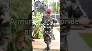 M s dhoni reaches to meet his soldiers A moment of pride and honor shorts🪖✅youtube [upl. by Hyacinthia]