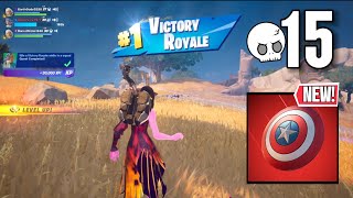 15 Elimination Trios vs Trios Win Gameplay Fortnite Chapter 5 [upl. by Midge]