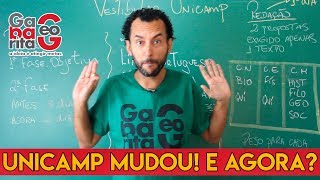 Vestibular UNICAMP O que mudou Como será a prova 1 e 2 fase [upl. by Guillermo]