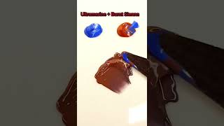 Burnt Sienna Ultramarine🎨colors satisfying painting shorts [upl. by Iralav48]