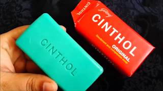 Godrej Cinthol Original Deodorant amp Complexion Soap Review In Hindi [upl. by Linet341]