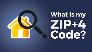 How to Find your Zip4 Code  Full USPS 9 Digit ZIP Code [upl. by Kerrill]