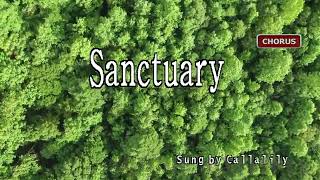 Callalily  Sanctuary KaraokeLyricsInstrumental [upl. by Adolfo]