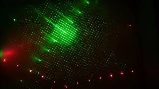 Laser Stage Lighting  Laser Disco Licht  9 Eyes RGBW Laser  Ohne Nebel [upl. by Leunammi286]