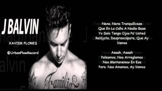 Ay Vamos J Balvin Letra 2014 new [upl. by Arretahs]