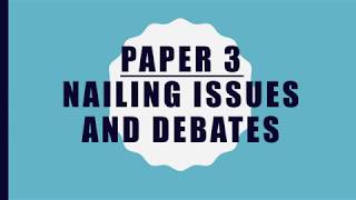 Nailing Issues and debates  Paper 3  AQA Psychology [upl. by Htrag]