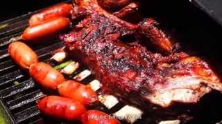 Paraguay Meat Western barbecue with the best meat from south [upl. by Aniar]