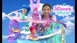 Shimmer and Shine Magic Carpet Adventure Playset Unboxing  Toys Academy [upl. by Norvell]