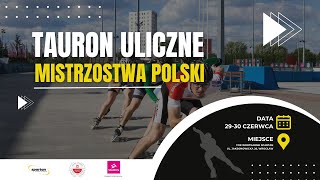 Tauron Uliczne Mistrzostwa Polski w jeździe szybkiej na wrotkach 29 czerwca 2024 Wrocław [upl. by Merth522]