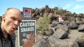 The strangest detour in Arizona  Painted Rock Petroglyph Site [upl. by Eentirb]