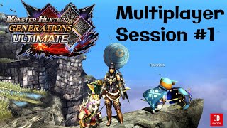 Monster Hunter Multiplayer Recording Session  MHGU  1  Nintendo Switch Gameplay [upl. by Stanford711]