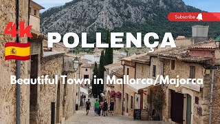 Pollensa Pollença 4K Walking Tour Mallorca Majorca 2023 🇪🇸 [upl. by Viviana26]