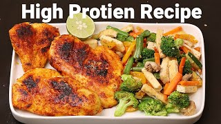 Pan Roasted Chicken for Weight Loss  Weight Loss Recipe  Diet recipe Salad RecipeKabitaskitchen [upl. by Alleuqcaj]