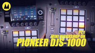 Pioneer DJ DJS1000 Pt1 Overview amp Sampling [upl. by Aicekan]