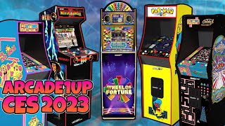 Arcade1Up CES 2023  Casinocade Deluxe Editions Infinity Game Board [upl. by Daukas]