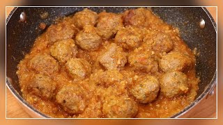 ALBONDIGAS en SALSA  Receta ESPAÑOLA Tradicional [upl. by Tirma]