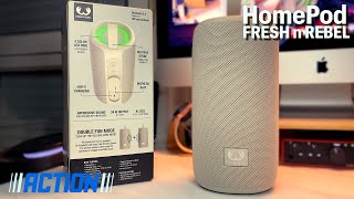 Le HomePod XL de chez ACTION enceinte Bluetooth FRESH n REBEL WIRELESS SPEAKER XL [upl. by Eseenaj937]