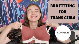 BRA FITTING FOR TRANS WOMEN Ft COMFELIE [upl. by Purse837]