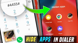 How To Hide Apps in Dialer  GamesApps   Dialer Me App Hide Kaise Kare  Hide Apps in Dialer [upl. by Nagad]