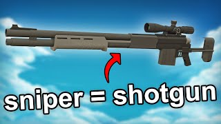 Snipers Are Shotguns in Phantom Forces [upl. by Munroe]