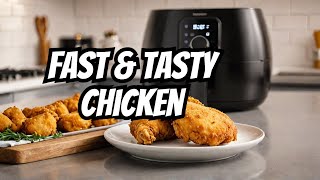 I Cant Believe It Worked  Air Fryer Chicken Thighs [upl. by Stanhope]