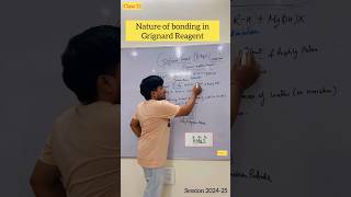 Nature of bonding in Grignard reagent part 2 class 12 chemistry [upl. by Adnavoj265]