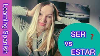 When to use Ser o Estar  Spanish for Beginners  Conjunction and usage examples [upl. by Pelpel]