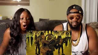 Offset  Clout ft Cardi B REACTION [upl. by Sheply]