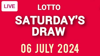 The National Lottery Lotto draw results from Saturday 06 July 2024  National Lottery [upl. by Epoh]