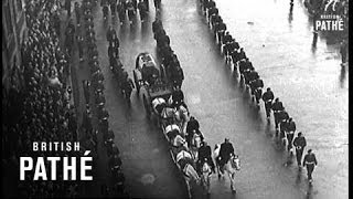 Funeral In Paris Of General Leclerc 1947 [upl. by Aliza126]