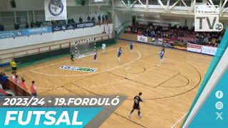 1Futsal Club Veszprém – Debreceni EAC  33  Férfi Futsal NB I  19 forduló  MLSZTV [upl. by Rudyard]