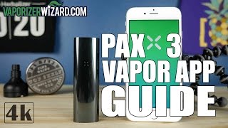 PAX 3 Vapor App Guide  Games 4k Video  VaporizerWizard [upl. by Alleras45]