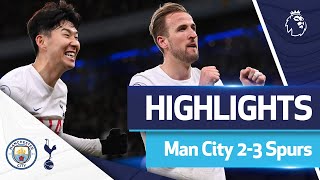 Kane 95th minute WINNER to beat the Champions  Man City 23 Spurs  EXTENDED HIGHLIGHTS [upl. by Aihsyn]