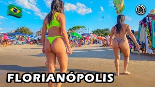 Brazil 🇧🇷 FLORIANÓPOLIS BEACH — Santa Catarina — 2024 【 4K UHD 】 [upl. by Gronseth597]