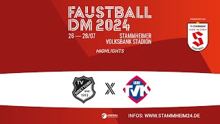 HIGHLIGHTS Faustball DM 2024  Viertelfinale 2 TV Brettorf  TV 1880 Käfertal [upl. by Coad]