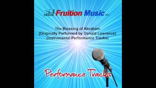 The Blessing of Abraham Low Key Donald Lawrence Instrumental Track SAMPLE [upl. by Addam]