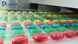 How Does Single Laundry Detergent Pods Water Soluble Packaging Machine Produce Pods [upl. by Bea]