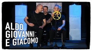 Il viaggio  Aldo Giovanni e Giacomo live  RadioItalia 2013 [upl. by Brenza]